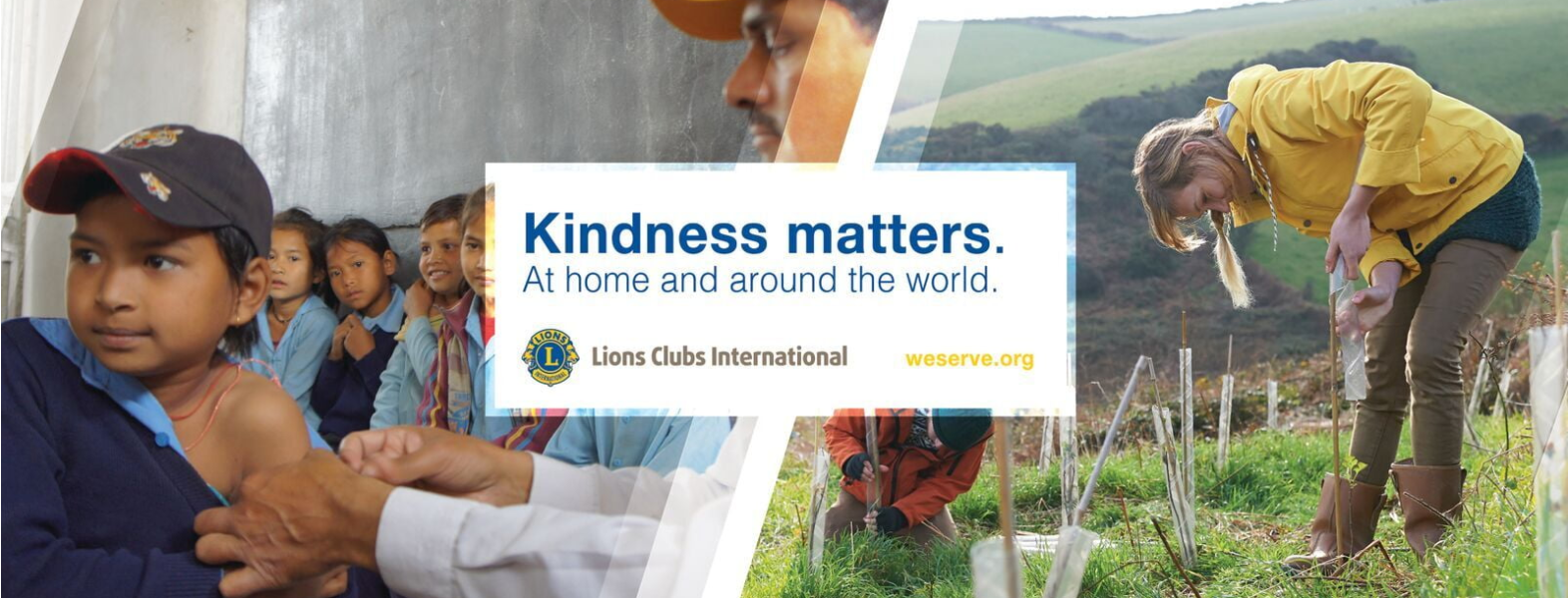 Kindness matters. Lions believe that Kindness can change the world. 